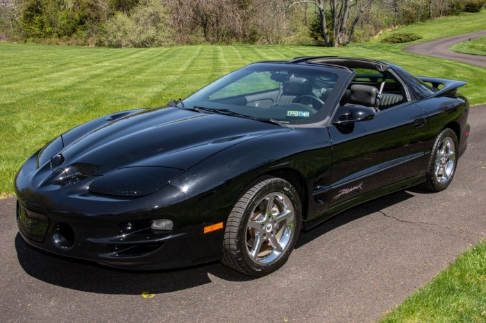 1999 firebird trans am pontiac anniversary 30th edition sold classic