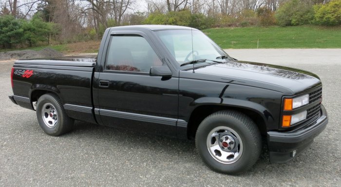 1992 silverado 454 ss chevrolet chevy truck high sale performance hauling res 1990 pickups muscle put five 1993 were previous