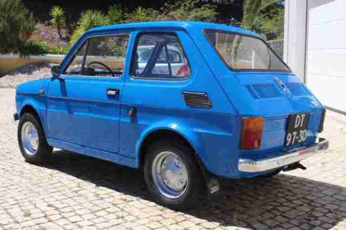 1976 Fiat 126: A Compact Icon of Italian Design