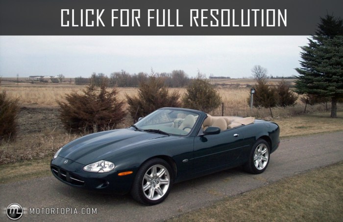 Convertible xk jaguar 2000 series 1998