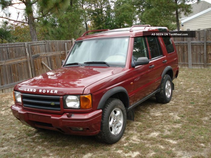 Rover land discovery blue 2001 td5 auto ended ad has