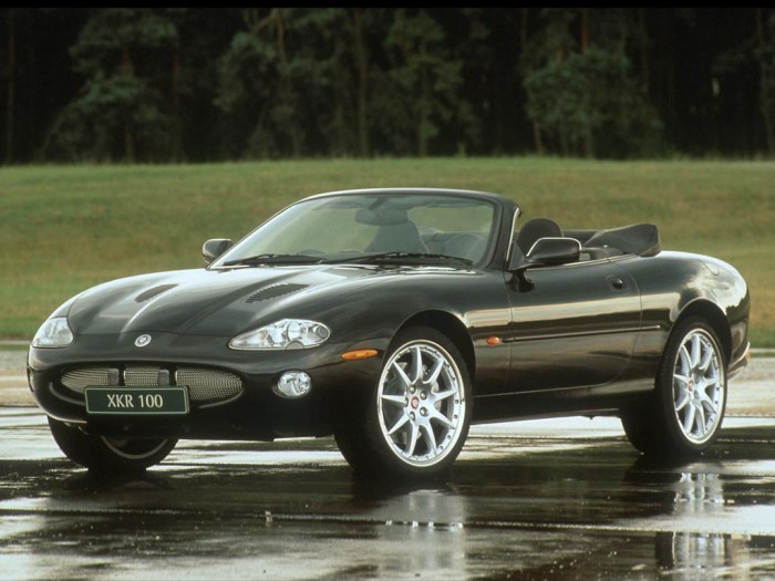 Jaguar 2002 xkr convertible 100 supercars car