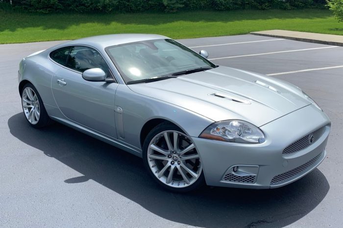 2007 jaguar xkr coupe 30k mile bat sale