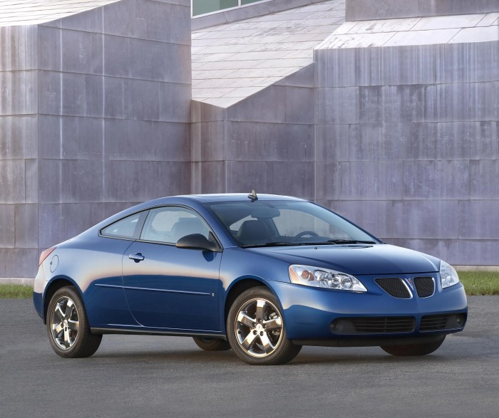 Pontiac g6 topspeed weili automotive