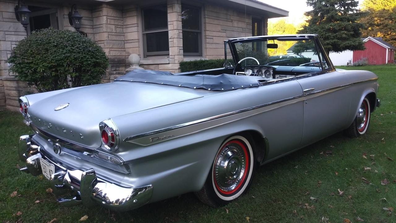 Studebaker lark 1963 convertible sale daytona title original show