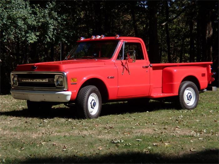 Gmc 1969 4x4 ton c20 truck sale 305e duty heavy c10 chevrolet 85k survivor miles ac other ebay speed car