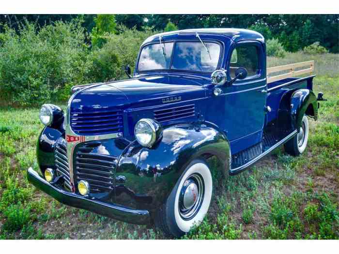 1947 Dodge Pickup: A Post-War Icon