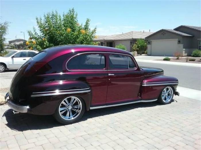 1946 mercury coupe rod back classic car