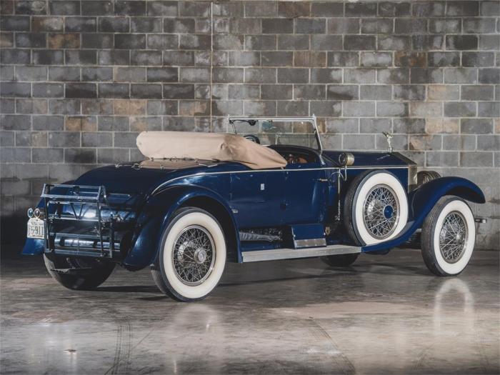 Rolls royce 1925 silver ghost riviera back