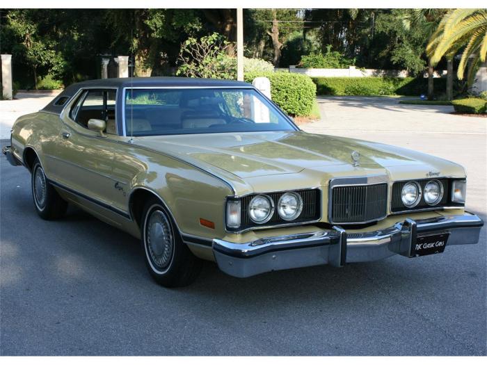 1974 Mercury Cougar: A Classic Muscle Car of the 70s