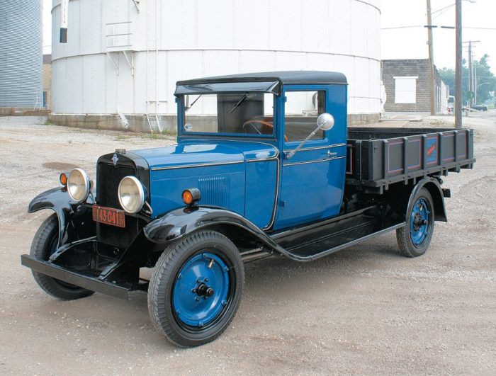 1929 truck chevrolet cars ton restoration older rare professional 2040 stake bed pickup front