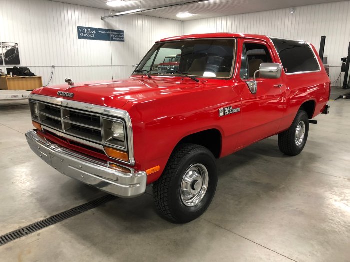 1990 Dodge Ramcharger: A Classic American SUV