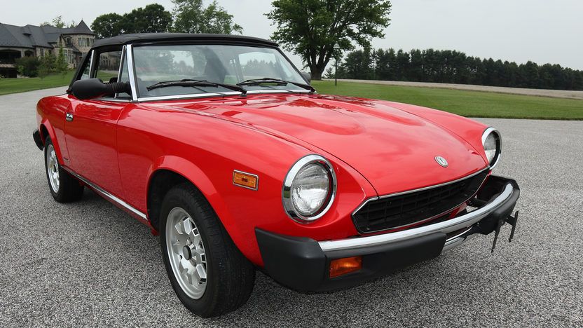 1983 Fiat Spider: A Classic Italian Sports Car