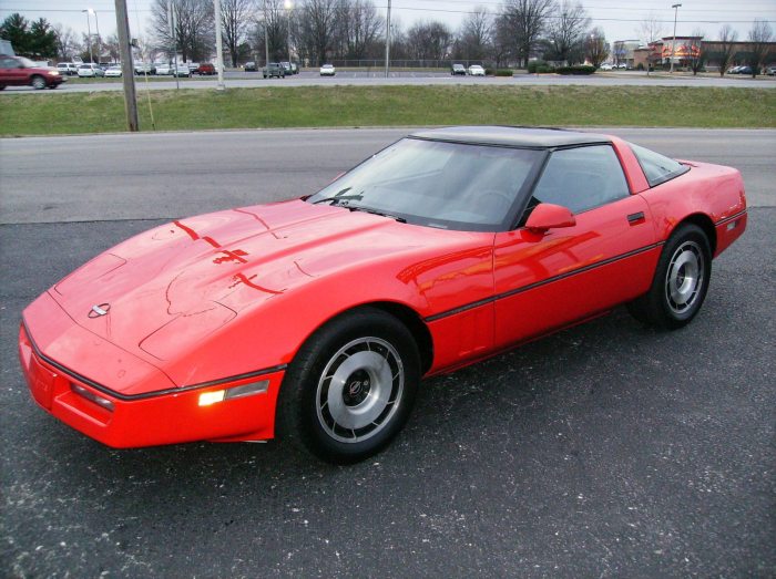 1985 corvette chevrolet