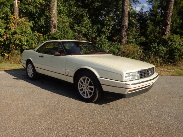 Cadillac allante 1989 convertible sale