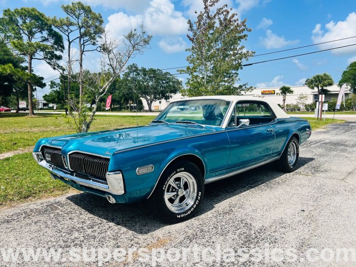 1968 Mercury Cougar: A Classic Muscle Car