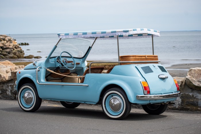 1971 Fiat Jolly: A Whimsical Icon of Italian Design