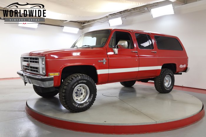 Suburban 1987 silverado ton rust