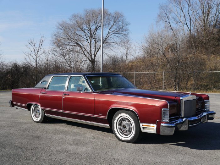 Car lincoln town big 1979 cars continental 1970 1970s ever luxury