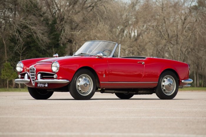 Giulia romeo alfa 1963 spider 1600 cars