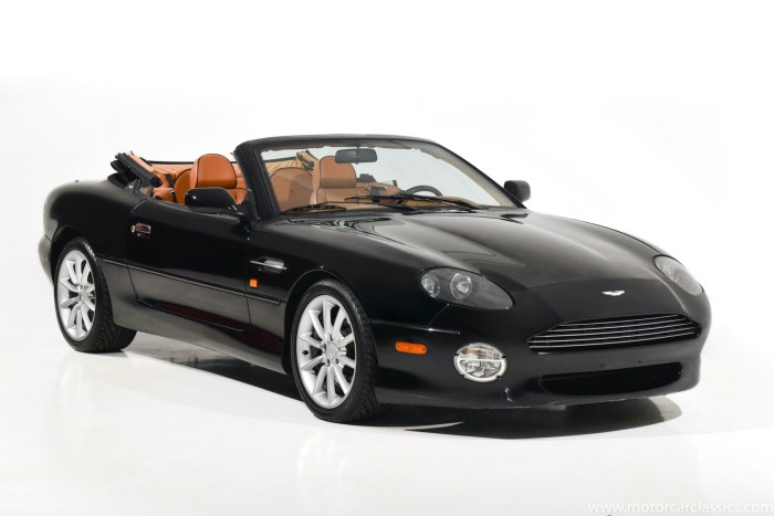 2002 Aston Martin DB7 Vantage Volante