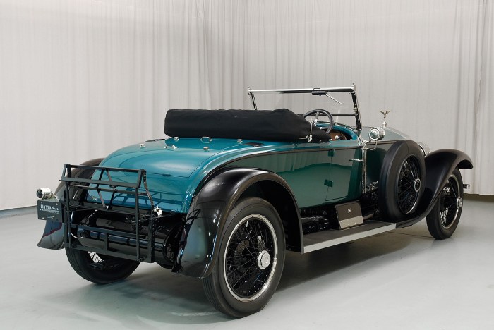 Royce rolls 1925 ghost silver piccadilly roadster sold springfield