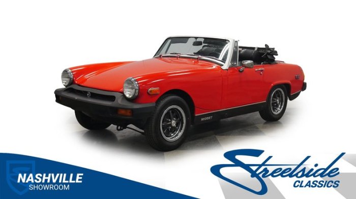 1977 MG Midget: A Classic British Sports Car