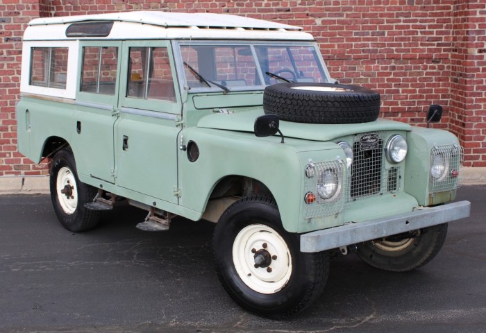 Rover land 109 series iia 1968 sale