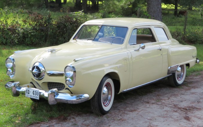 Studebaker 1950 coupe commander starlight sotheby rm auctions