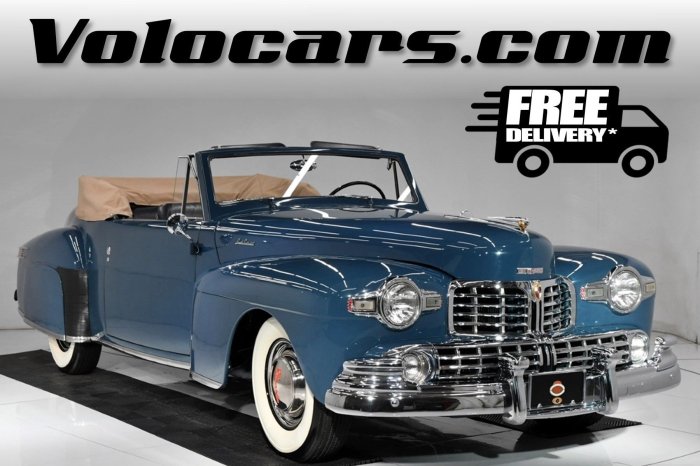 1948 Lincoln Continental: A Post-War Icon