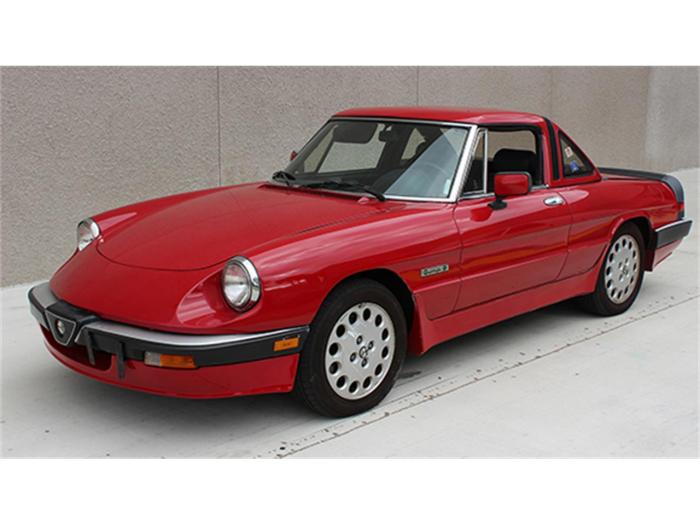 1986 Alfa Romeo Spider Quadrifoglio