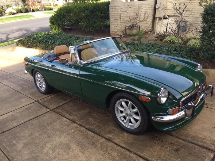 Mgb mg 1977 car sale roadster california classic piedmont cc classiccars insurance inspection financing transport roadsters