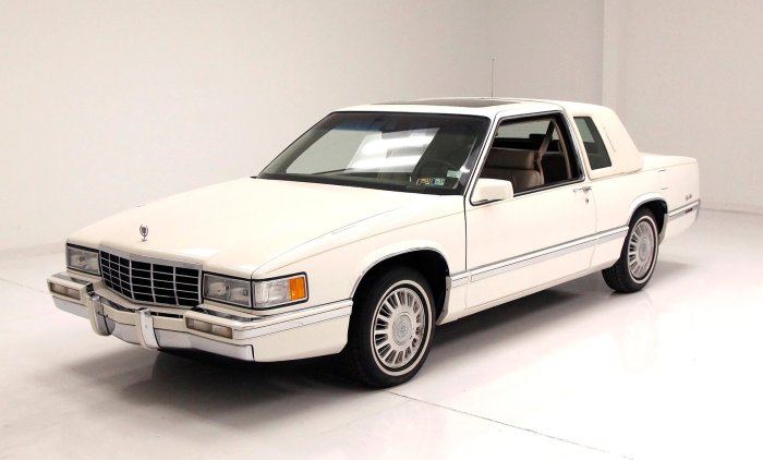 Deville coupe 1993 cadillac sale