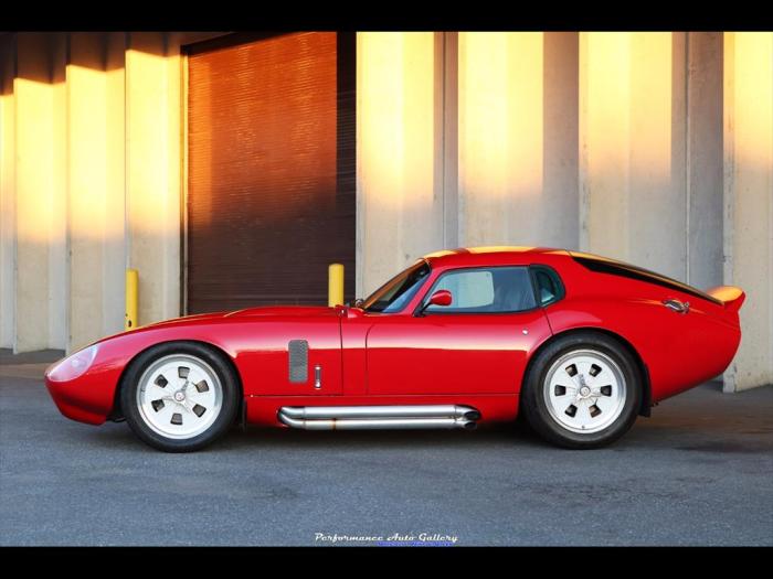 Daytona coupe shelby 1965 engine factory five speed tremec ps 408ci crate wilwood manual sales vanguard