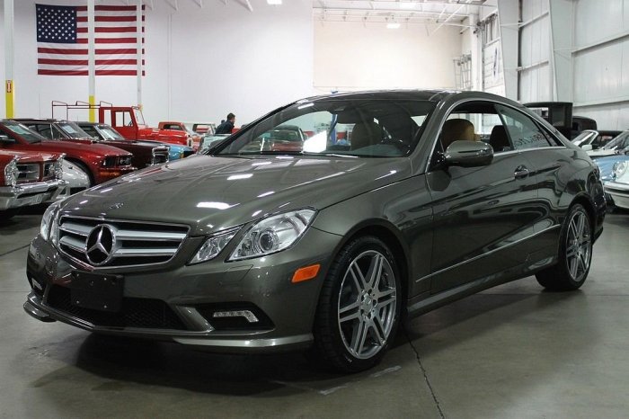 2010 Mercedes-Benz E550: A Look at the German Luxury Sedan