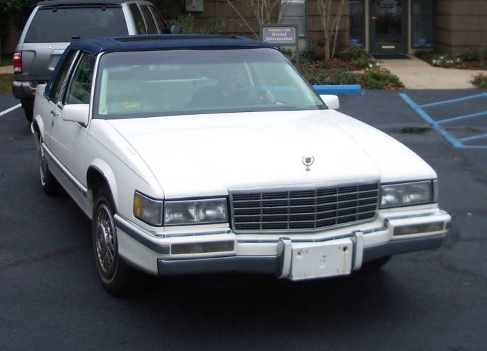 Deville 1991 coupe miles extra nice low cadillac sale