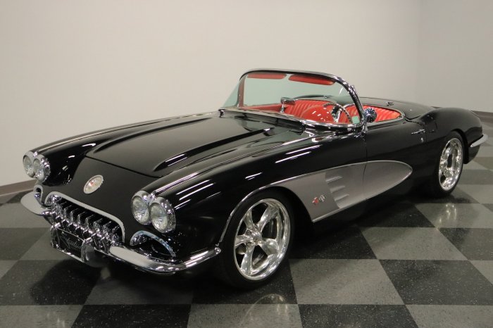 Corvette 1960 sale restomod chevrolet convertible car vehicles