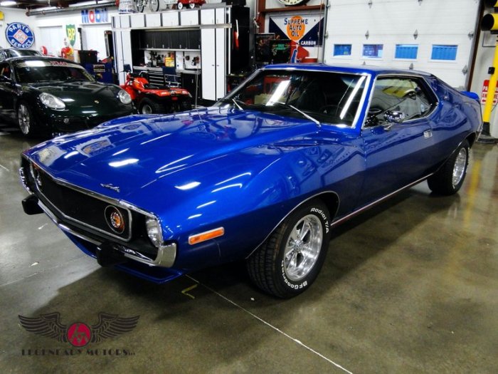 Javelin amc amx 1973 sale car cars muscle choose board customer rating current