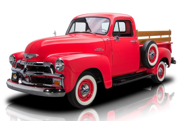 Pickup 3100 1954 truck chevrolet sale classic trucks frame sold cars i6 classicdigest restored speed off