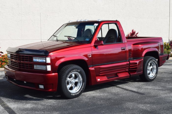 Chevy ss 454 truck 1500 90 performance 1990s culture 1990 pickup chevrolet gmc high represents