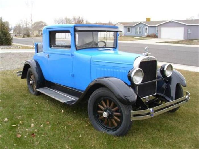 Dodge brothers 1927 coupe