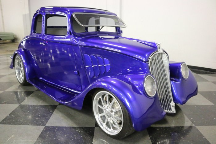 Coupe 1933 willys window restomod car