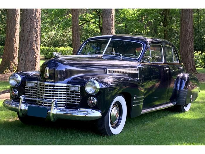 Cadillac 1941 series coupe sale restored v8 flathead winning award manual speed sold