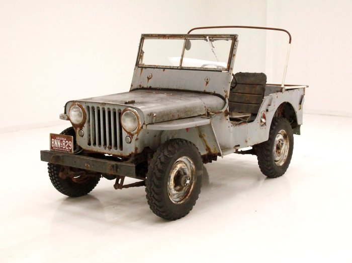 1947 Willys CJ2A: The Birth of an Icon