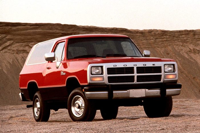 Dodge 1992 ramcharger