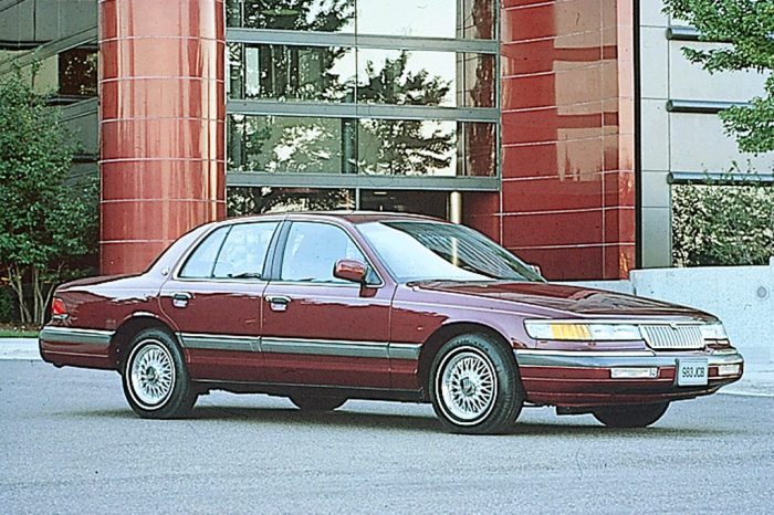 Marquis grand 1992 mercury ls blue medium metallic interior color parchment gtcarlot