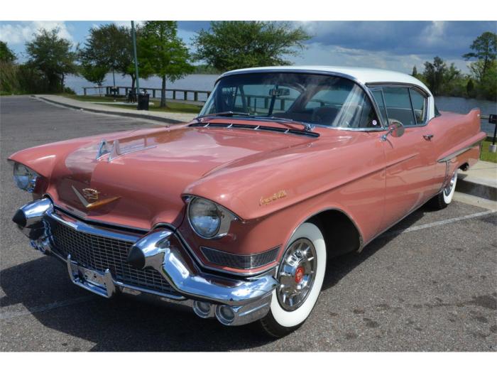 Cadillac 1957 coupe deville sale car classic mississippi pascagoula cc classiccars seller inspection