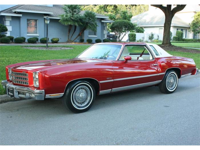 1976 Chevrolet Monte Carlo: A Classic American Muscle Car