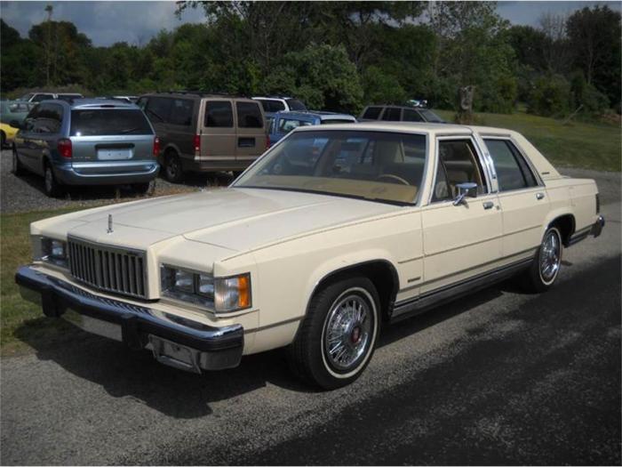 Marquis mercury 1984 ashland ohio classiccars financing inspection