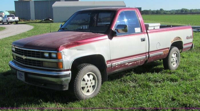 C1500 silverado 2wd automatic